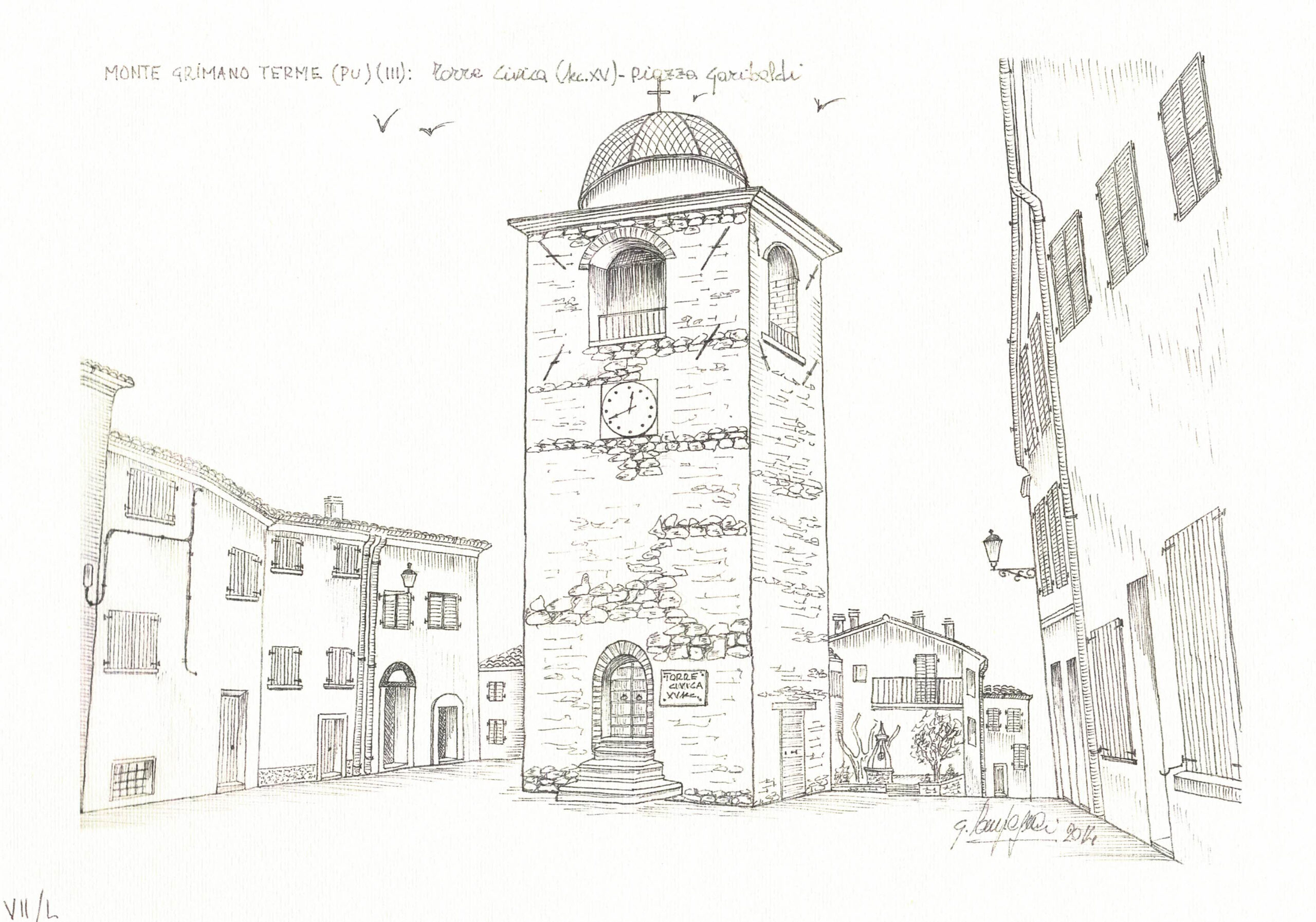 STORIA DELLA TORRE CIVICA DI MONTE GRIMANO TERME